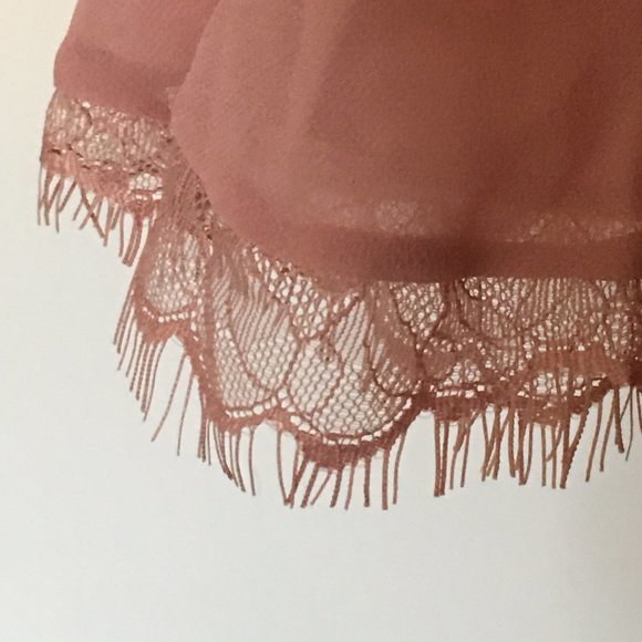 DRESS THE POPULATION "Alicia" Fitted Bodice Chiffon Dress NWOT!! - Picture 7 of 14